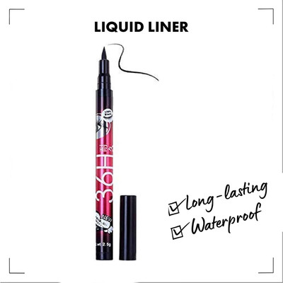 AMOSFIA Eyeliner Ultra Fine Smudge and Water Proof Sketch Eyeliner 5 g(Bold Black)