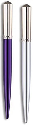GABBU New diamond Glitter Eyeliner Pencil Long Wear shimmer Eye Liner Pen 6 ml(purple, Silver)