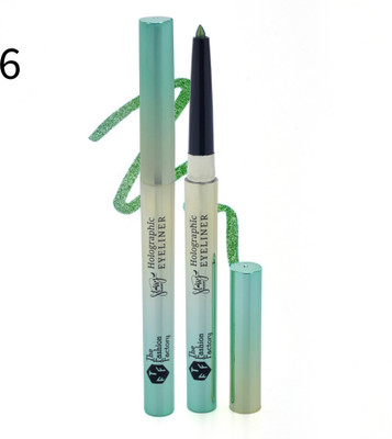 COSLUXE PROFESSIONAL X TFF Holographic Shimmery Eyeliner Pencil | Waterproof 0.35 g(Long Lasting Eyeliner With Easy Glide | 24hrs Multi-06, 0.35g)