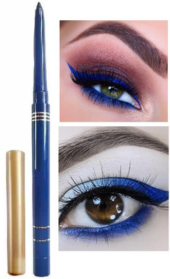 Vyomiris HIGH QUALITY NEW BEST BLUE CRAYON KAJAL CREAMY MATTE FORMULA 1.5 g(BLUE)