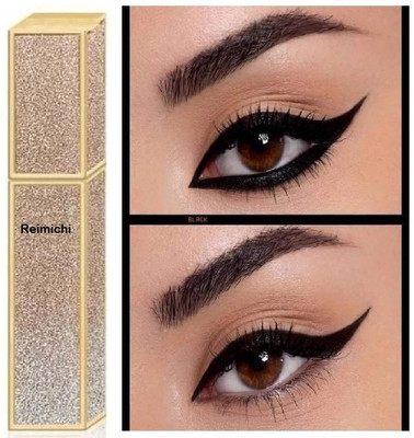 REIMICHI HD Liquid Eyeliner | Matte Finish| Highly Pigmented | Smudge Proof 8 ml(black)