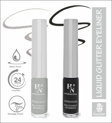 HIGHLIGHT NAILS HN-EL1-CMB (EL1-11) (EL1-03) 6 ml(PEARL WHITE::BLACK)