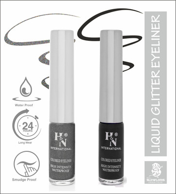 HIGHLIGHT NAILS EL1-CB (EL1-10 ) ( EL1-03)_HH 6 ml(GREY::BLACK)