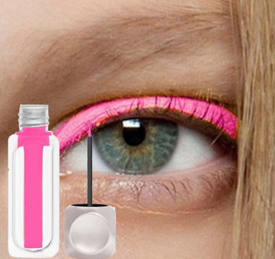 manasona Water Proof | Smudge Proof | Long Lasting Liquid Color Eyeliner 3.5 g(Pink)