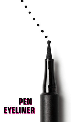 Yuency BEST BLACK BOLD INK EYE LINER SKETCH PEN 2 g(BLACK)