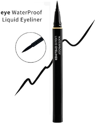 FELICECHIARA New Liquid Eyeliner Waterproof | Long Lasting | Smudge-Proof | Quick Drying 5 g(BLACK)