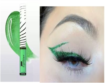 Luipui best green eye liner long lasting waterproof pack of 1 5 ml(GREEN)