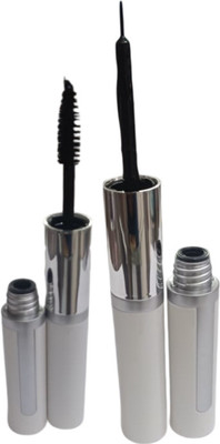 Sheny smoothing 2 in 1 long lasting eyeliner and eye mascara 12 ml(black)