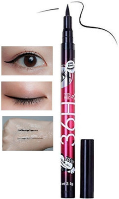 AMOSFIA Eye Care makeup Ultra Fine Smudge and Water Proof Sketch Eyeliner 5 g(Bold Black)