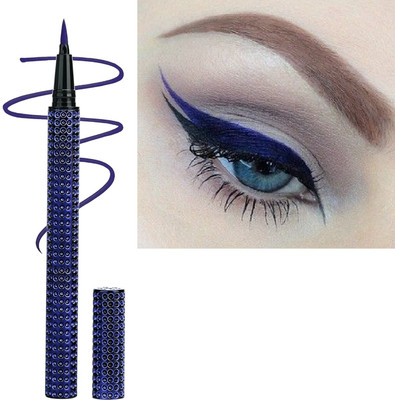 GULGLOW99 Korean Eyes Liquid Eyeliner Long-lasting Smudge Proof Eye Liner 0.35 g(BLUE)