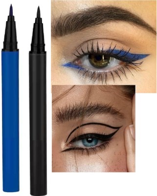 GABBU Best Sketch Long Lasting Waterproof Eyeliner 20 ml(Black, blue)