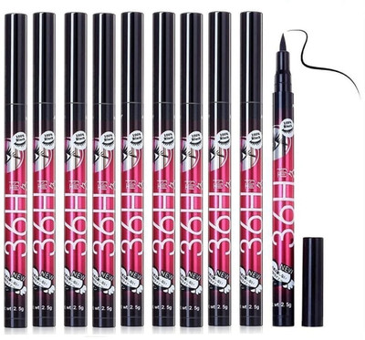 Galm Bazaar Insta Beauty Water & Smudge Proof 36 Hour Long Lasting Liquid EyeLiner 80 g(Black)