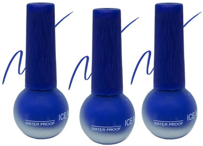 REIMICHI Ice Matte Long Lasting Waterproofmudge Proof Liquid Eyeliner 10.5 g(blue)