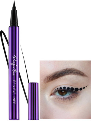 DARVING PEN EYE LINER BLACK COLOR TRANSFER PROOF 0.6 ml(BLACK)