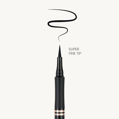 AMOSFIA Professional Ultra Fine Smudge and Water Proof Sketch Eyeliner 5 g(Bold Black)