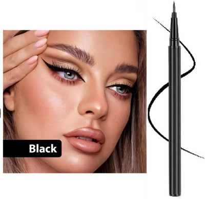 Vyomiris BEST HIGH QUALITY MATTE BLACK EYELINER 2 ml(BLACK)