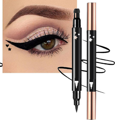 FRAILENO eyeliner water proof smudge proof stamp eyeliner ,star shape 20 g(BLACK)