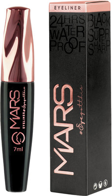 MARS Glossy Liquid Eye Got This Eyeliner | Quick Drying & Smudge Proof | Long Lasting 7 ml(Jet Black)