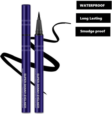 WOONGMI Smudgeproof&Long Lasting Matte Finish BlackEyeliner 1.5 ml(Black)