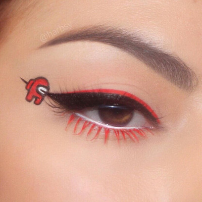 tanvi27 BEST QUALITY MULTIPURPOSE DEEP RED PENCIL LINER 2 g(RED)
