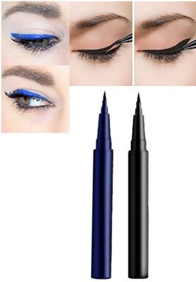 BLUEMERMAID HIGH PIGMENT SKETCH EYELINER BEST WATERPROOF FORMULA 2.4 g(BLACK, BLUE)