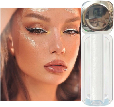 tanvi27 Metallic Finish Eyeliner Long Wearing Liquid Shimmery Pearl White Eyeliner 3.5 g(Pearl White)