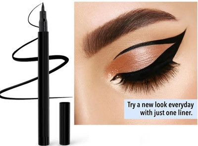 GFSU - GO FOR SOMETHING UNIQUE BLACK SKETCH EYE LINER FOR WOMEN LONG LASTING 2 ml(black)