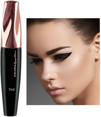 tanvi27 One Stroke Application | Long Lasting Eye Liner with Fine Tip 7 ml(BLACK)