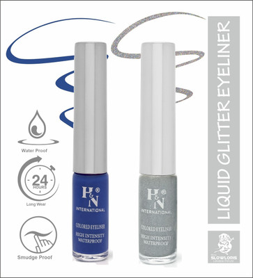 HIGHLIGHT NAILS EL1-CB (EL1-02 ) ( EL1-14)_HH 6 ml(AZURE BLUE::SILVER)