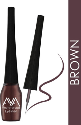 AYA Waterproof Eyeliner| Waterproof and Long lasting Eyeliner 5 ml(Brown)