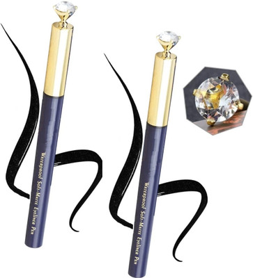 Jiwoo stone eye makup liner for waterproof and long lasting 1.2 g(black)