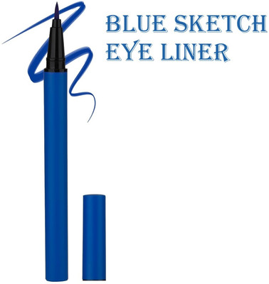 DARYUE Matte Finish & Waterproof | Smudge Proof Blue Sketch Eye Liner 3 g(Blue)