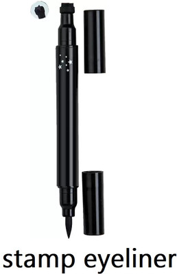 Neycare 2 in 1 eyeliner easy to use long lasting pack of 1 3 ml(Black)