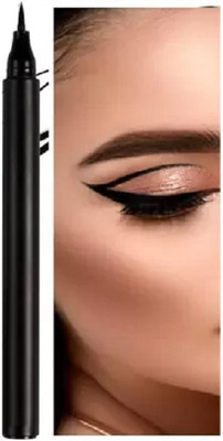 FELICECHIARA Best Perfect Shine Finish Jet Black Bold Felt Tip Eyeliner 1.2 ml 5 g(Jet BLACK)