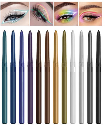 JANOST Soft 12 Color Eyeshadow makeup Lip Liner 24 g(Multicolor)