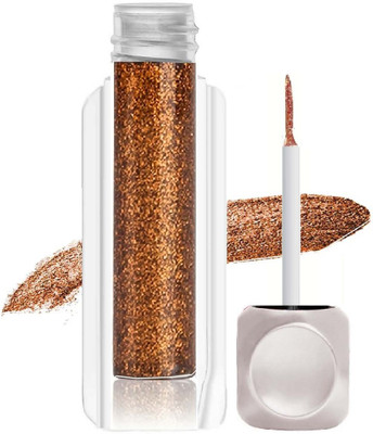 MYEONG Shiny copper liquid glitter shimmer metallic eyeshadow eyeliner 3.5 ml(Copper)