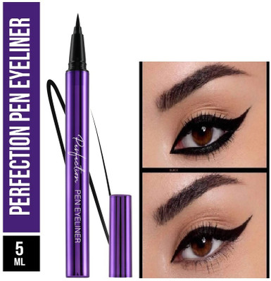 Yuency Highly Pigmented Long Lasting Pen Eyeliner 0.6 ml(black)
