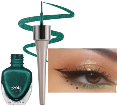 Arcanuy Smooth Eyeliner Pen Shimmer Pigmented eye liner 6 ml(green)