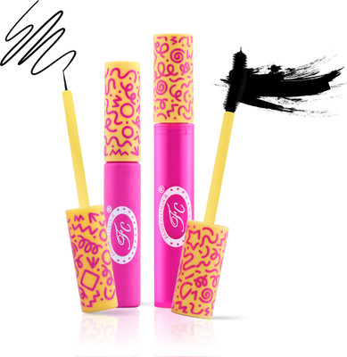 FASHION COLOUR 2 in 1 Mascara & Eyeliner | Volume & Curly Luxe Liner Mascara Set 7 g(Black)