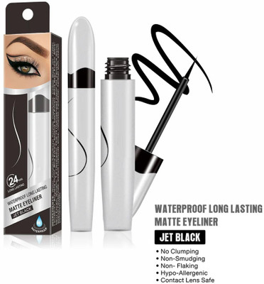 GULGLOW99 Liquid Eyeliner with Waterproof & Smudge-Proof Formula, 6 ml(black)