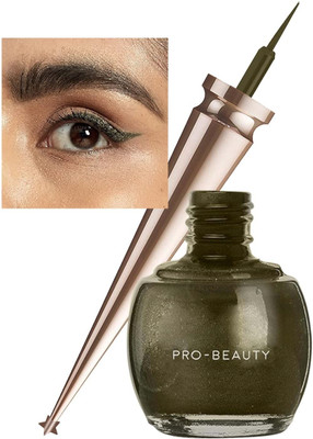 MYEONG Glittery & Shiny Liquid Long Lasting & Waterproof Smudge Proof Eye Makeup 5 ml(Coffee)