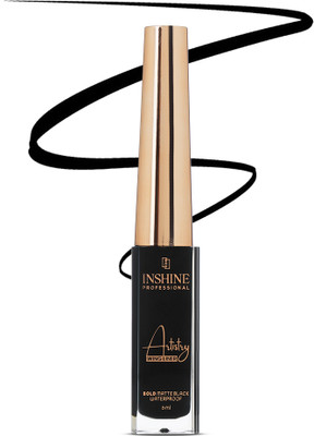 Inshine Artistry Wing Liner Bold Matte Black | Waterproof | Long Lasting | Precise Tip 6 ml(Black)