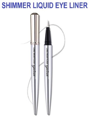 ADJD SILVER DIAMOND GLITTER EYELINER FOR EYE MAKEUP 2 ml(SILVER)