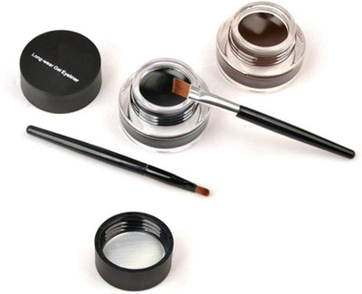 Herrlich Long-Lasting eyeliner It is light in weight and wet in texture smooth and dry.(MULTI- COLOR, 6 g)