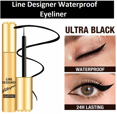 nn waterproof highly pigmented liquid eyeliner 8 ml(deep black)
