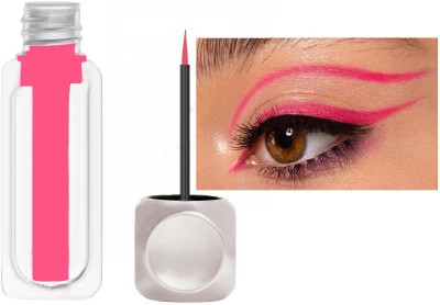 manasona Waterproof Liquid Eyeliner Smudgeproof Long Lasting Eyeliner 3.5 g(Neon Pink)