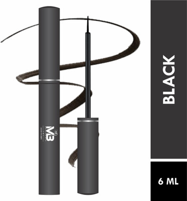 YHI Makeup Bar Waterproof Eyeliner Liquid long Lastic Quick-Dry 24 Hour Smudge-proof 6 ml(Black)