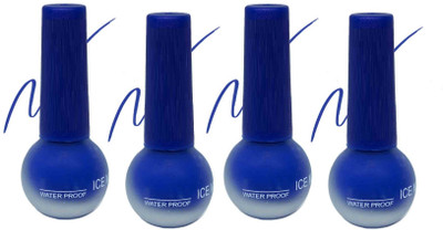 REIMICHI Ice Matte Black Liquid Eyeliner Waterproof blue combo 14 g(blue)