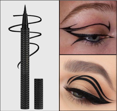 DARVING Eyeliner Pen Sketch Pen Style Waterproof Long Lasting Formula 0.35 ml(BLACK)