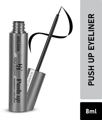 Half N Half Push Up Waterproof & Long-lasting Eyeliner EL-12… 8 ml(Black)